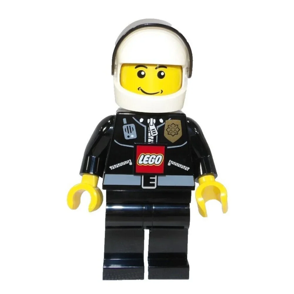 LEGO Police figure LED 8" tall flashlight AAA batteries NOT INCLUDED - Picture 3 of 4